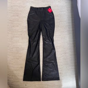 Spanx Leather Like Flare Pants - Size Small - Brand New With Tags